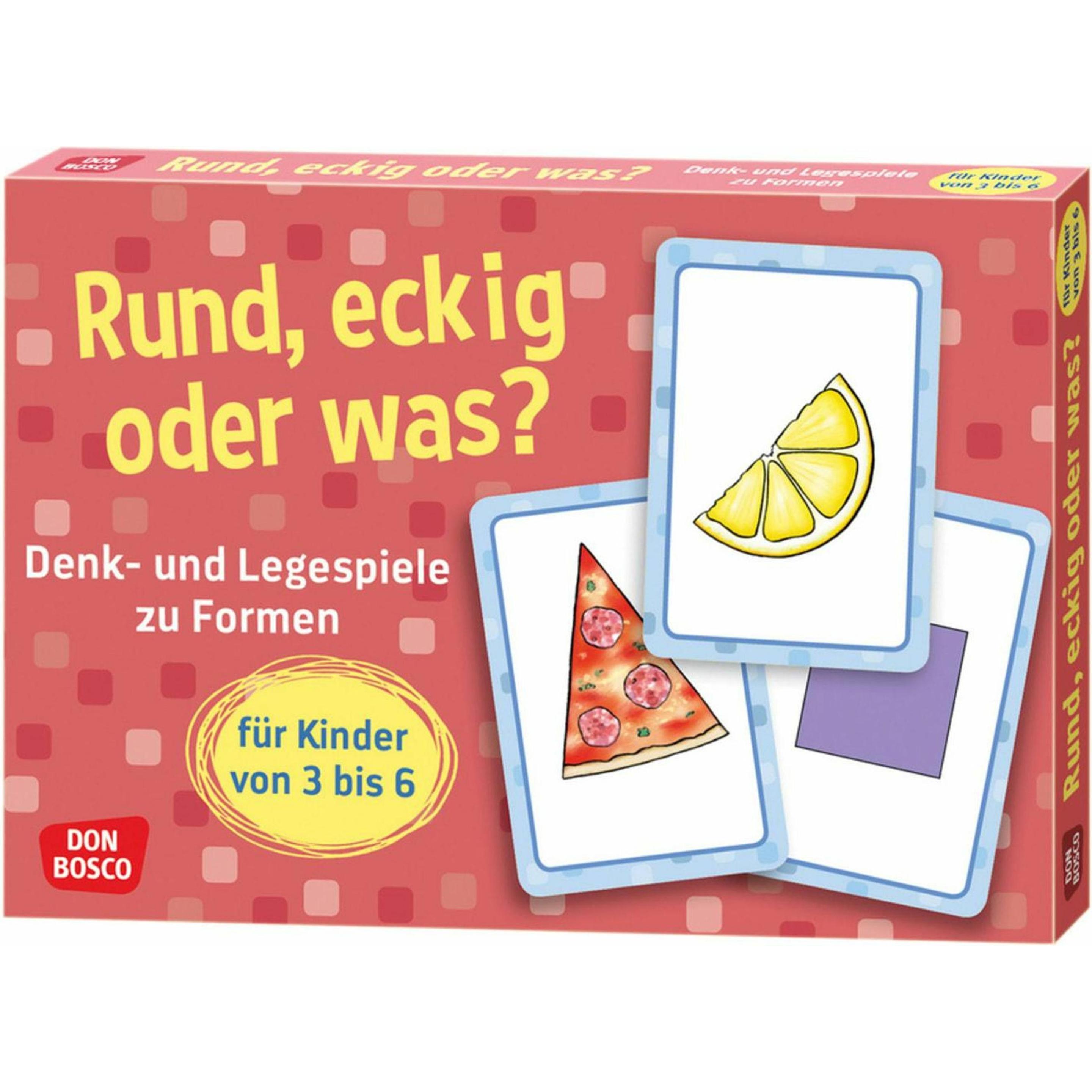 Don Bosco Gully:Rund, eckig oder was? Spiel (Deutsch) (40545319)