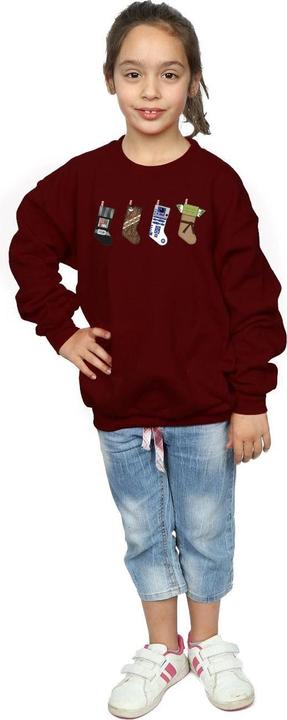 Produktbild Star Wars Christmas Stockings Sweatshirt Mädchen (152, 158)