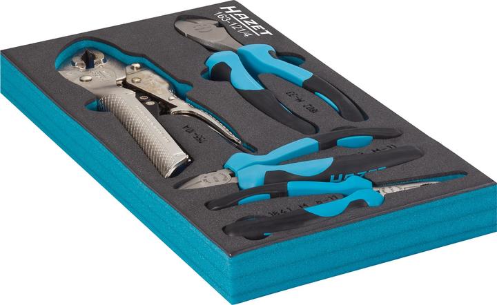 Produktbild HAZET Zangen Satz 163-121/4 ∙ Anzahl Werkzeuge: 4