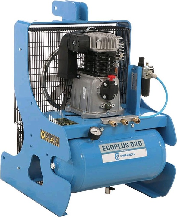 Campagnola PTO ECOPLUS 520 Kompressor für Traktor für Olivenernte und Baumschnittsysteme (11 Bar, 25 l)