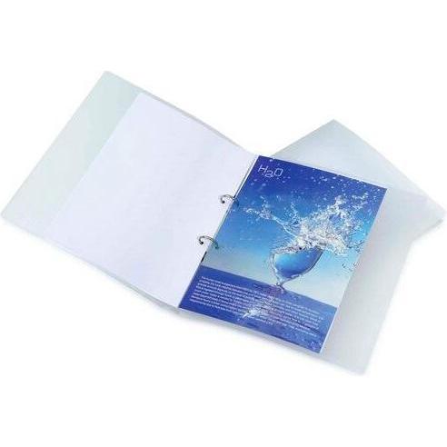 Rapesco, Ordner, Ringbuch 1045 Transparent A4 (A4, 10 x)