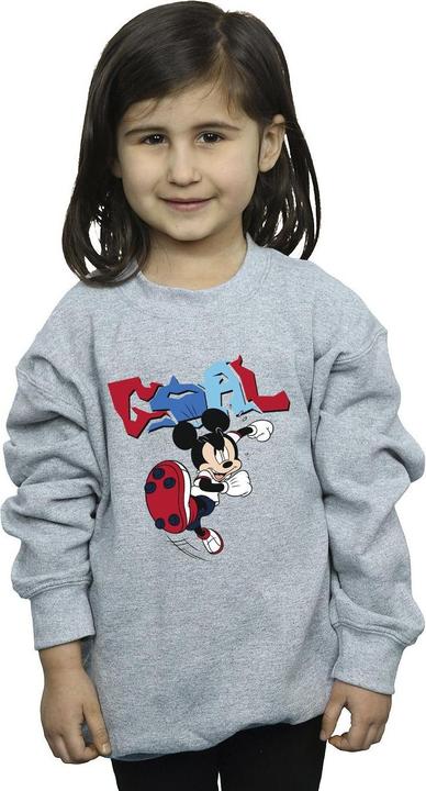 Produktbild Disney Mickey Mouse Goal Striker Pose Sweatshirt Mädchen (140, 146)
