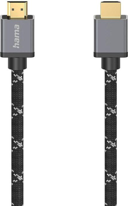 Productafbeelding Hama Ultra Hoge Snelheid HDMI™ kabel, gecertificeerd, mannelijk-mannelijk, 8K, aluminium, 5,0 m (5 m, HDMI, 2.1b)