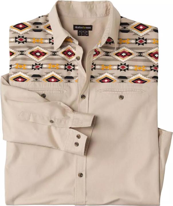 Immagine prodotto Atlas For Men Camicia Stampato Uomo (L)