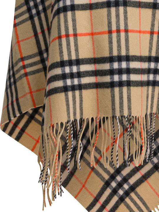 Immagine prodotto Burberry "Check" Wool and cashmere cape