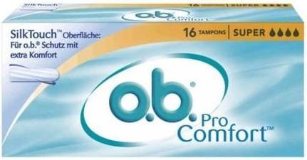 Actual product image Johnson & Johnson o.b. ProComfort Super, 16 pcs TPN (16 x, Regular)