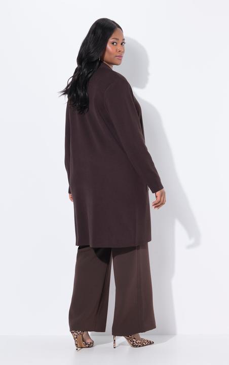 Produktbild Ulla Popken Strickjacke, lange, offene Form, weicher Feinstrick (50, 52)