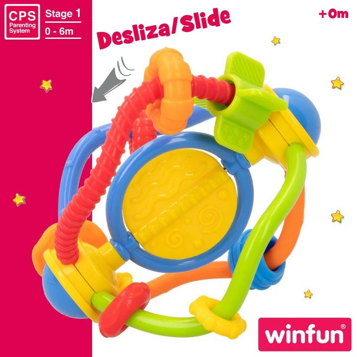Productafbeelding Winfun Rassel Kunststoff 12 x 13,5 x 12 cm (12 Stück)