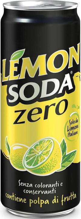 Image du produit Crodo Lemon Soda La Limonata ZERO caisse Italie (24 x 33 cl)