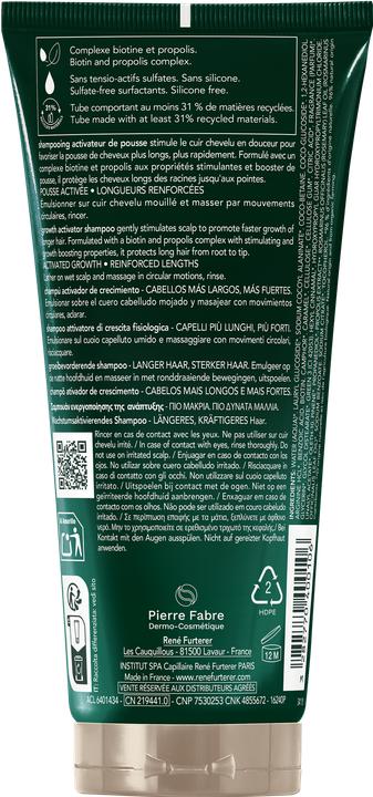 Produktbild Rene Furterer Triphasic Active Grow Shampoo (200 ml, Flüssiges Shampoo)