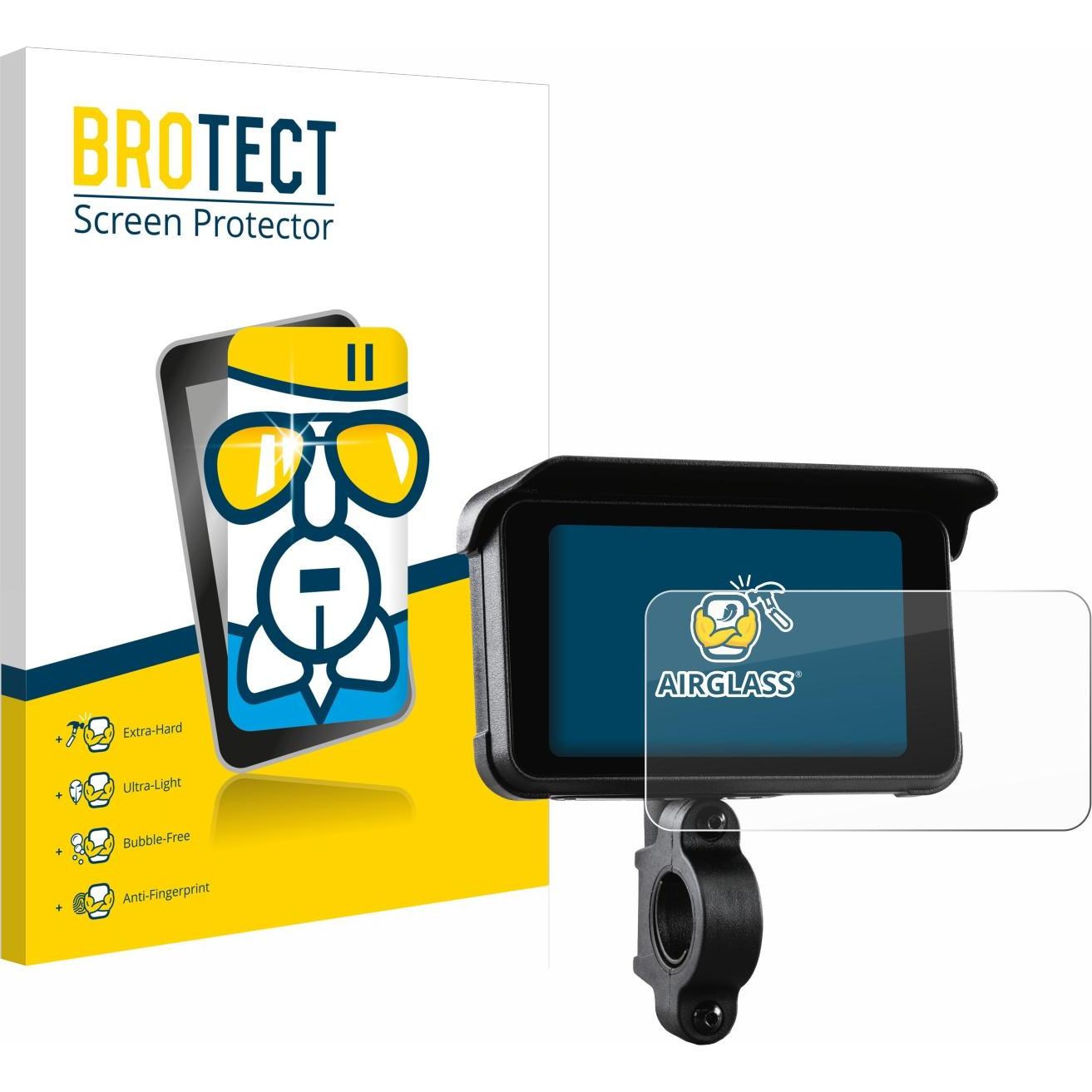 BROTECT, Fahrzeug Navigation Zubehör, Schutzglas Schutzfolie Displayschutz Display Schutz Glas Folie klar