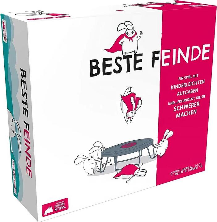 Produktbild Exploding Kittens Beste Feinde (Deutsch, 2 - 10 Spieler)