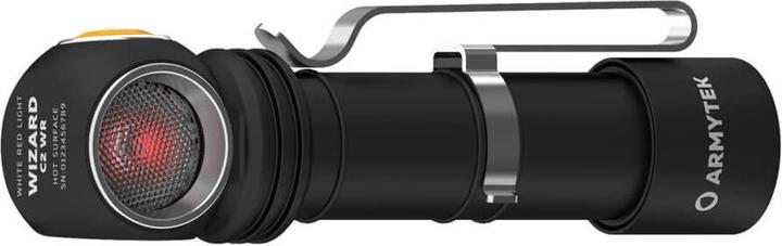 Produktbild ArmyTek Wizard C2 WR Magnet USB Multifunktionslampe white & red (1100 lm)