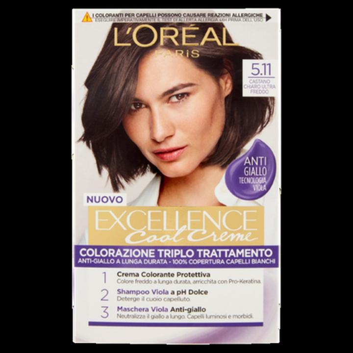 Image du produit L'Oréal Paris L'oreal Excellence Cool Light Brown 5.11 (5.11)
