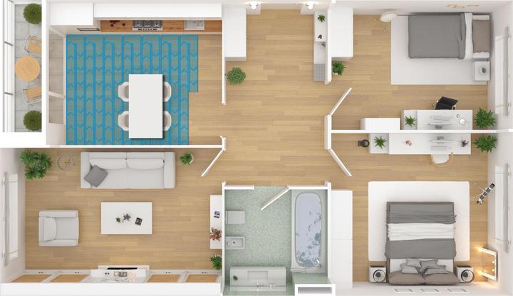 Produktbild Shark RV1000SEU Saug-/Wischroboter