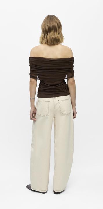 Produktbild Object Gerafftes Off Shoulder Top (XL)