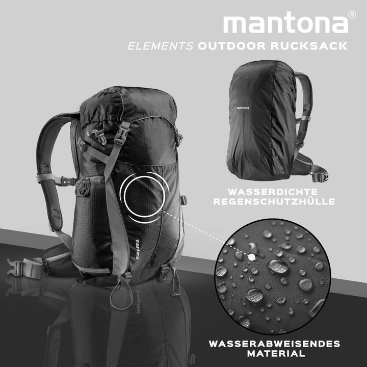 Produktbild mantona Elements Outdoor (Fotorucksack, 31.25 l)