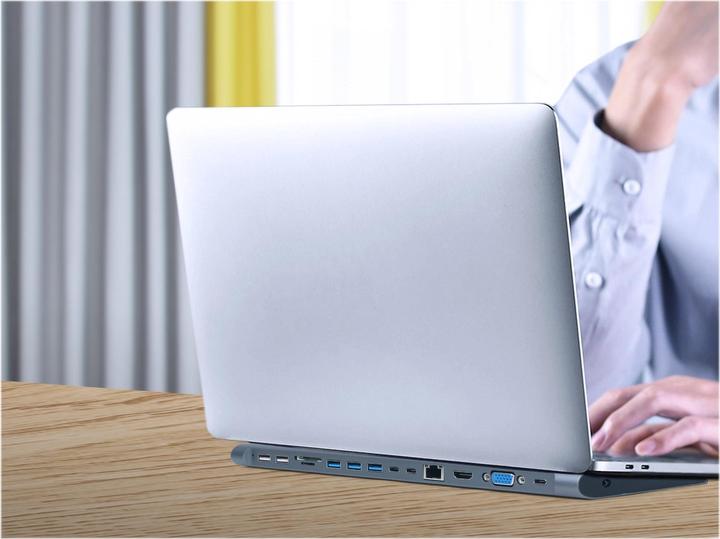 Produktbild Gembird Multiport (USB-C, 12 Ports)