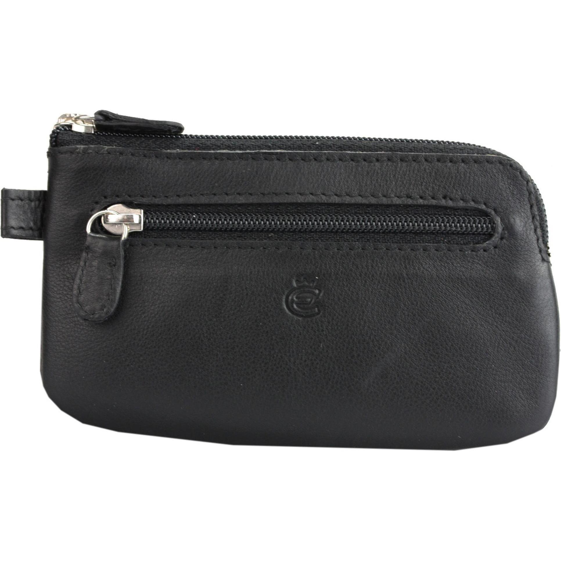 Thumbnail - Esquire, Portemonnaie, Eco Schlüsseletui Leder 11,5 cm, Schwarz