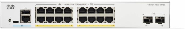 Produktbild Cisco CATALYST 1300 16-PORT GE POE (18 Ports)