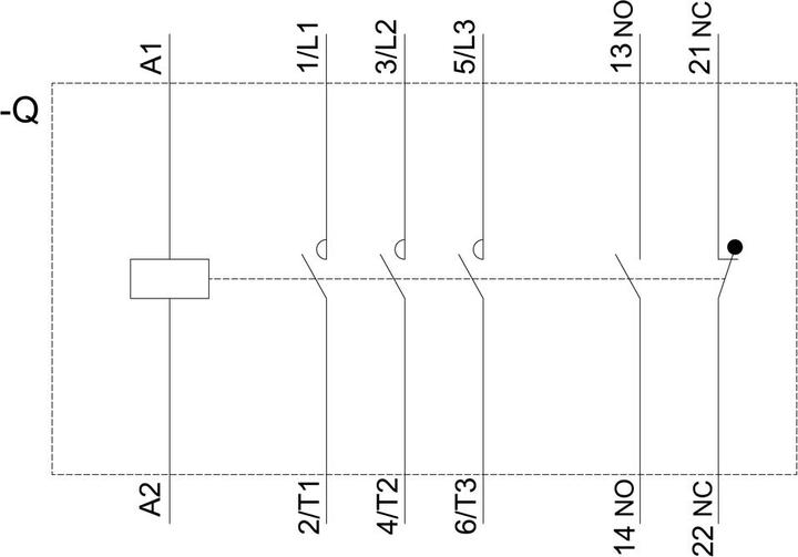 Produktbild Siemens S2 110 V AC 3P Contactor