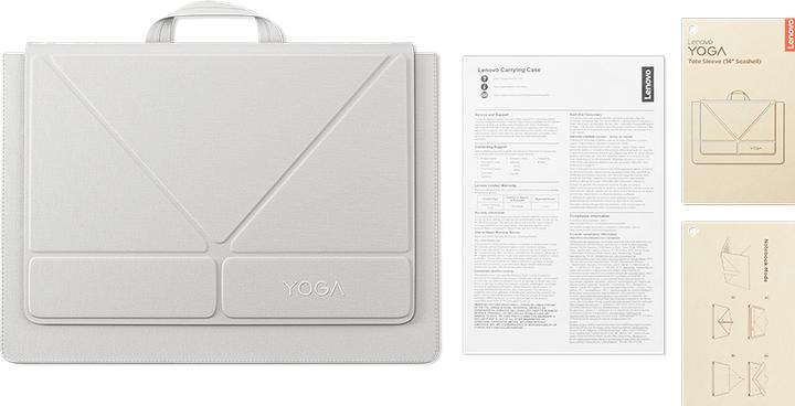 Produktbild Lenovo Laptop Bag Accessories Yoga Tote Sleeve (14inch Seashell) | (14", Lenovo)