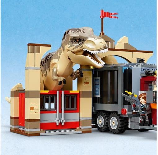 Immagine prodotto LEGO T. Rex e Atrociraptor: epidemia di dinosauri (76948, LEGO Jurassic World)