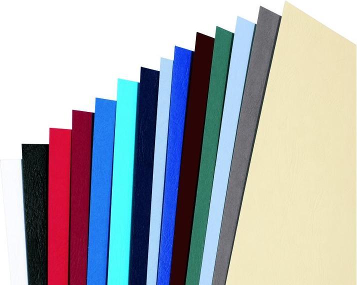 Actual product image GBC LeatherGrain cover material