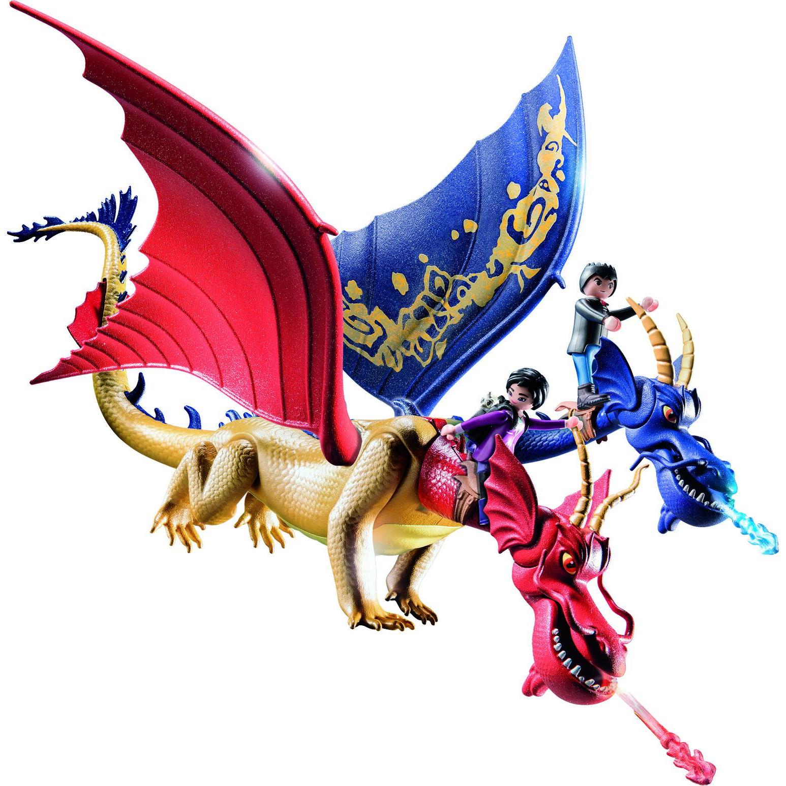 Thumbnail - Playmobil Dragons: The Nine Realms - Wu & Wei mit Jun (71080, Playmobil Dragons)