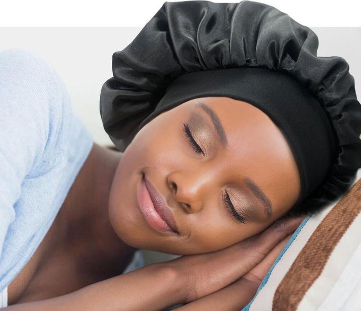 Silana Beauty Satin Haarschlaf-Haube