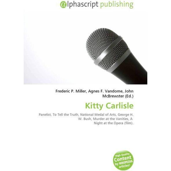 Kitty Carlisle, Fachbücher