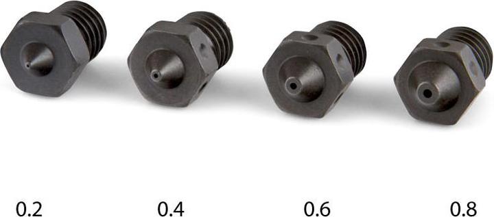 3d-printerstore.ch Creator P120 Mixed Hardened Dune - 4 pcs (Blast pipe)