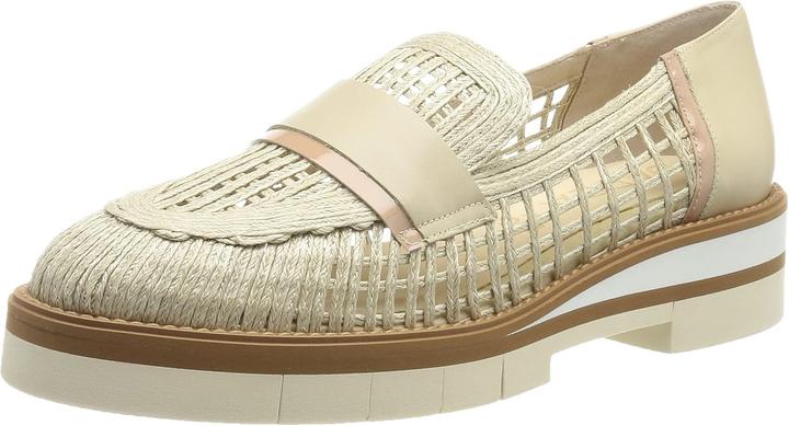 Image du produit Lodi Mocassin dames en cuir avec détails texturés beiges (38)
