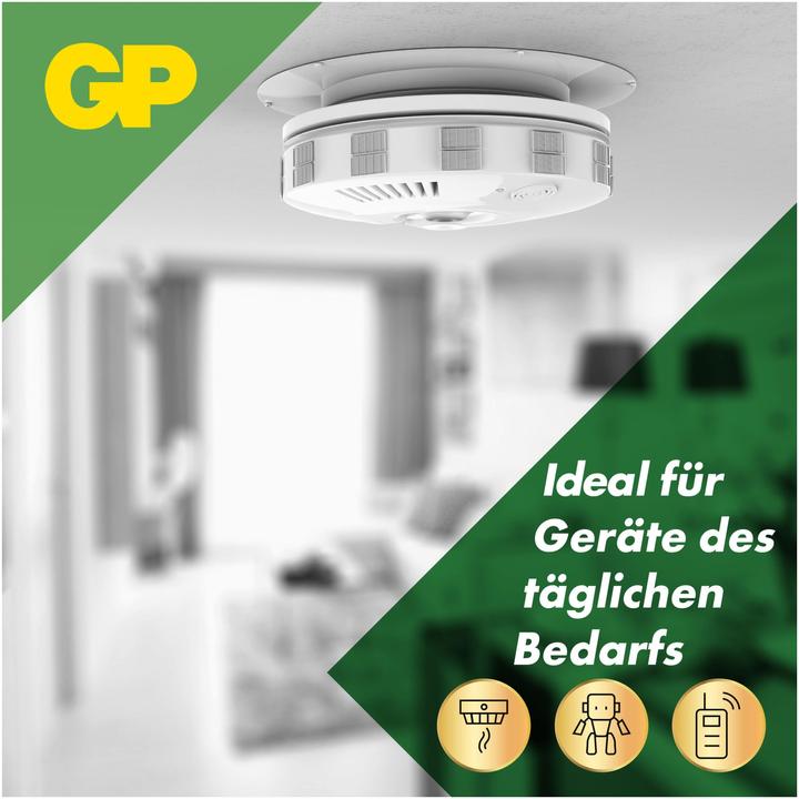 Produktbild GP Batteries 9V Batterie GP Alkaline Super 9V 8 Stück (8 Stk., 9V Block)