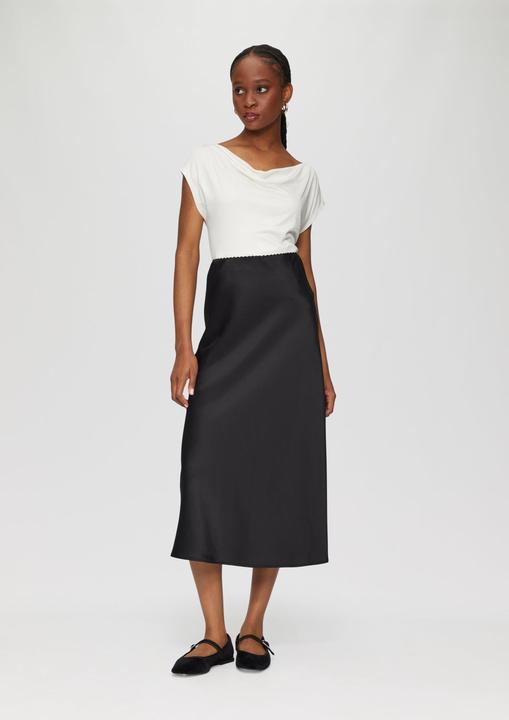 Produktbild s.Oliver Rock Midi-Rock aus Satin (36)