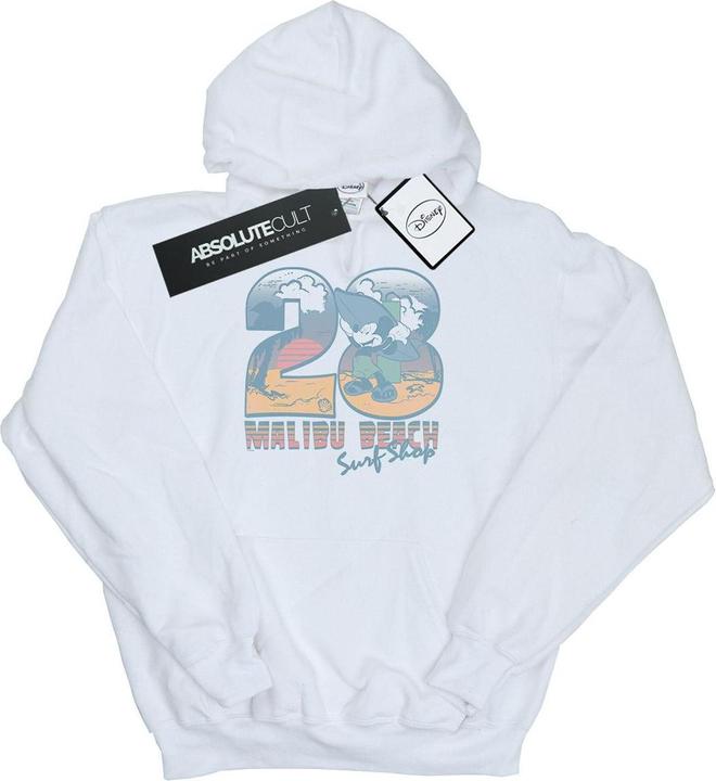 Actual product image Disney Mens Mickey Mouse Surf Shop Hoodie (S)