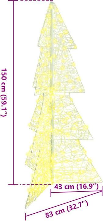 Image du produit vidaXL Weihnachtsbaum Dekoration