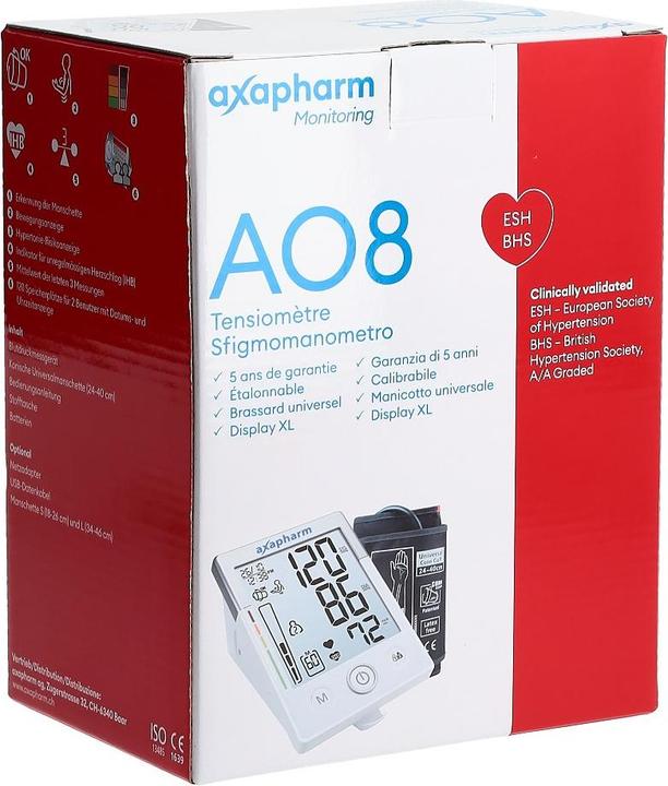 Produktbild Axapharm AO8 Blutdruckmessgerät