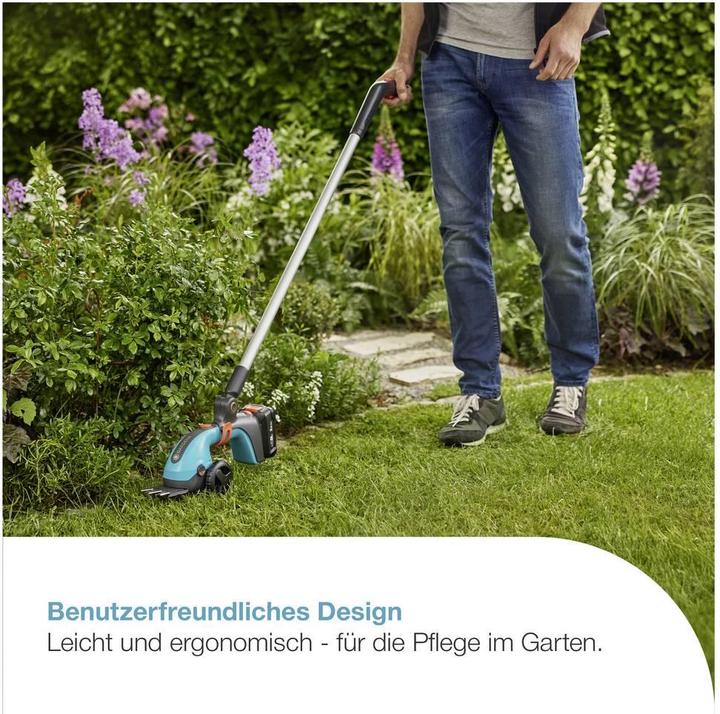 Produktbild Gardena Akku-Grasscheren-Set PowerCut 20/18V P4A solo (Akkubetrieb)