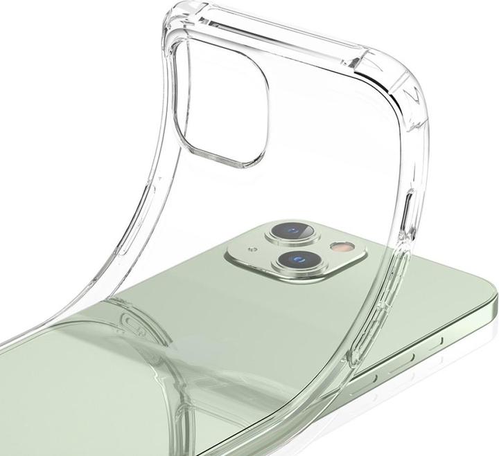 Actual product image Screenguard Apple iPhone 14 Case Crystal Soft Airbag Bumper (Apple iPhone 14)