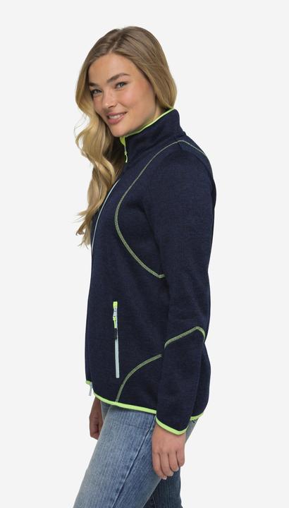 Produktbild Laurasøn Fleecejacke, Kapuze, Schmucknähte, OEKO-TEX (M)
