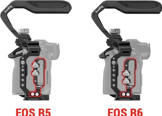 Image du produit SmallRig Kit Black Mamba pour Canon EOS R5/R6/R5 C 3234 (Cage)