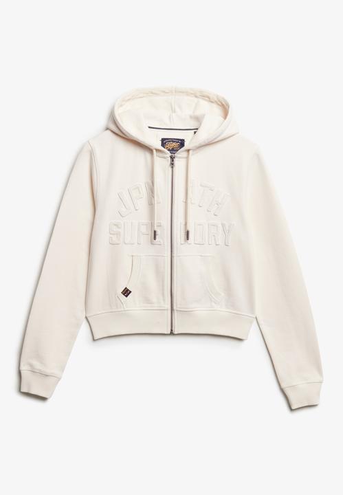 Produktbild Superdry Kurzes Athletic Essentials Hoodie mit Reissverschluss (12XL)