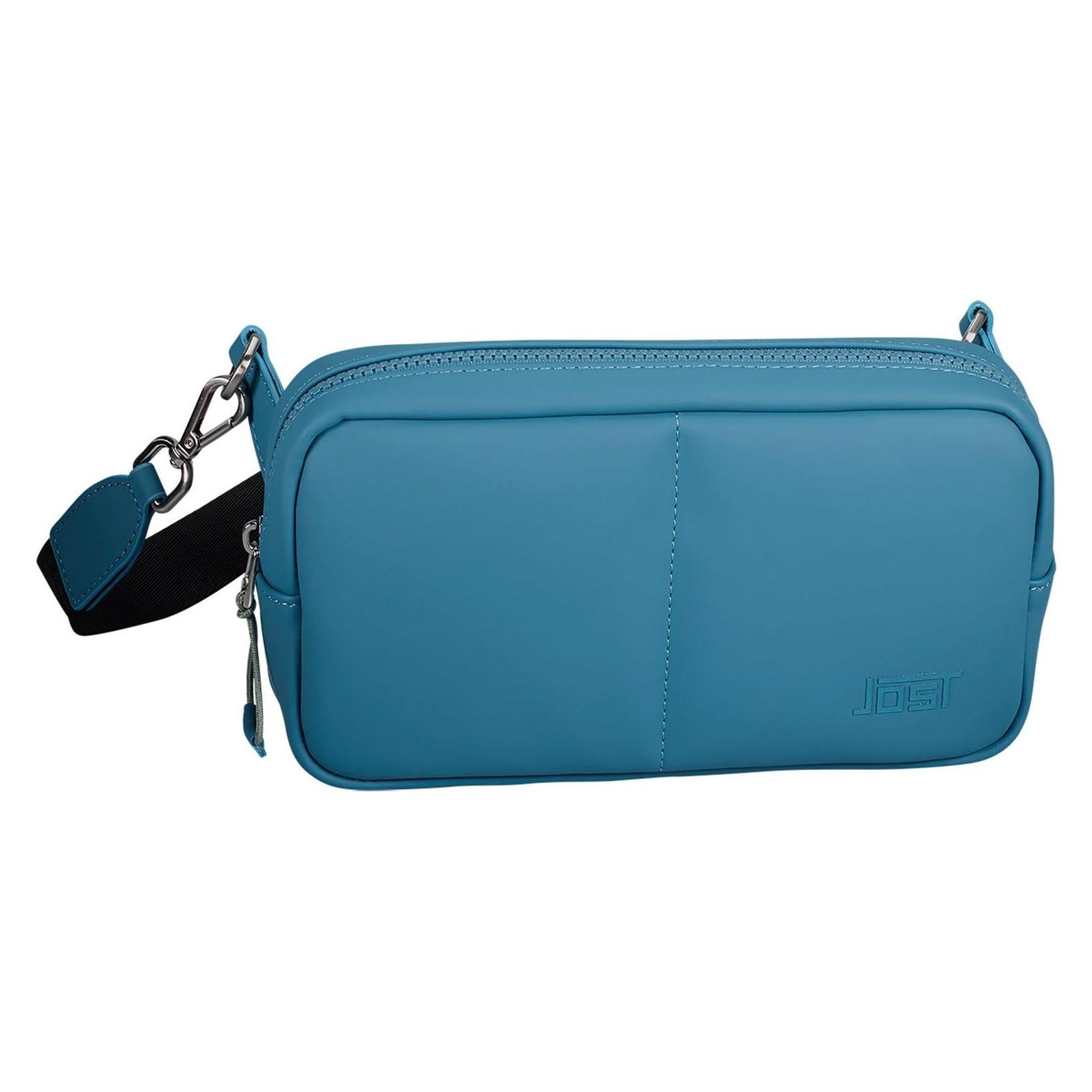 Jost, Unisex, Handtasche, Lovisa Crossover Bag, Türkis