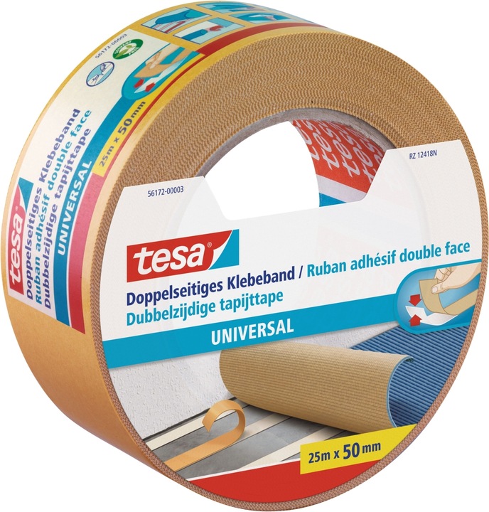 Produktbild tesa Doppelseitiges Klebeband UNIVERSAL (50 mm)