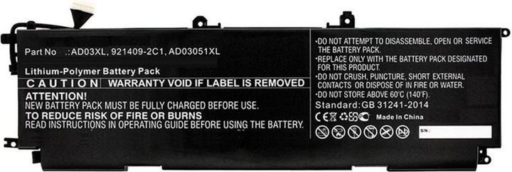 Image du produit CoreParts Batterie d'ordinateur portable pour HP (3850 mAh)