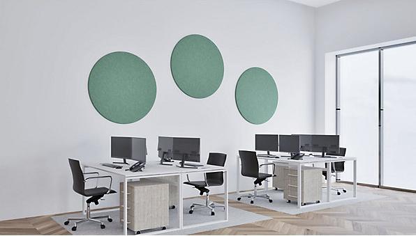 Produktbild eurokraft basic Akustik-Deckenplatte (120 x 120 cm)