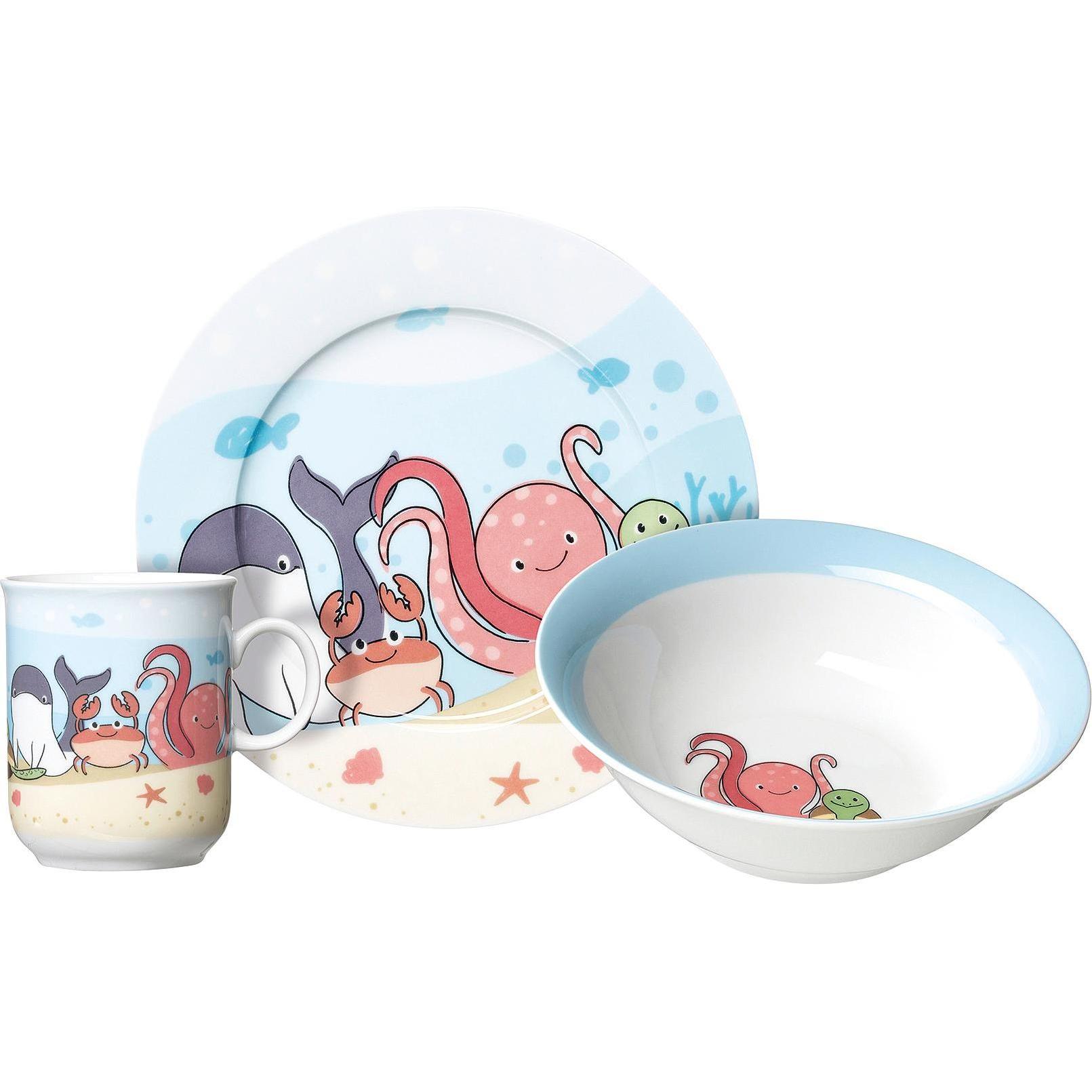 Ritzenhoff & Breker, Kindergeschirr + Kinderbesteck, Unterwasserwelt