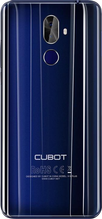 Actual product image Cubot X18 Plus (64 GB, Blue, 5.99", Hybrid Dual SIM, 20 Mpx, 4G)