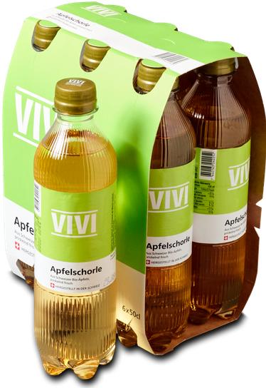 Vivi Bio Apfelschorle (6 x 50 cl)